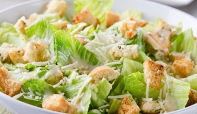 Nick's Caesar salad